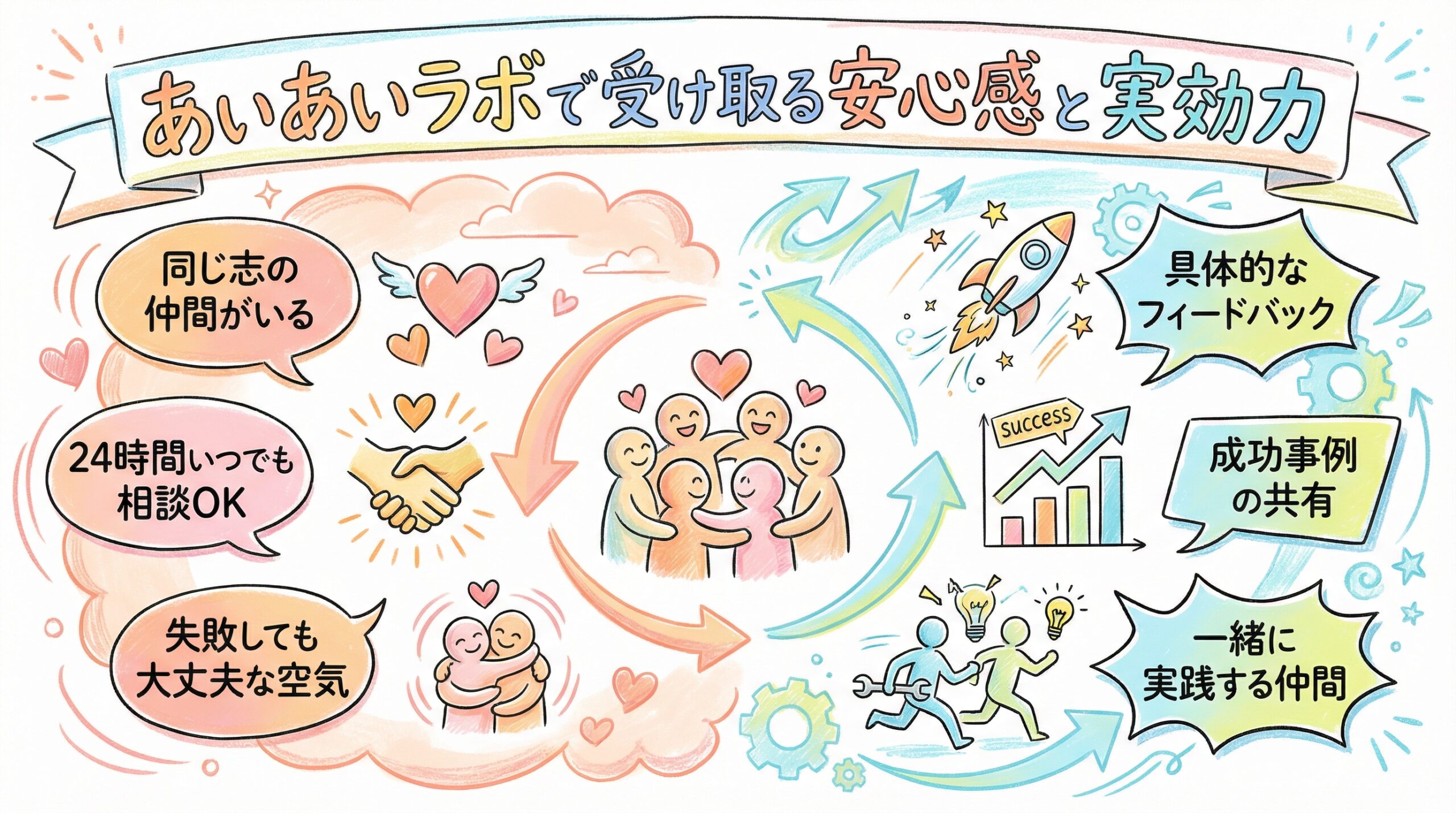 🤝 コミュニティ（IAI Labo）で受け取る安心感と実効力