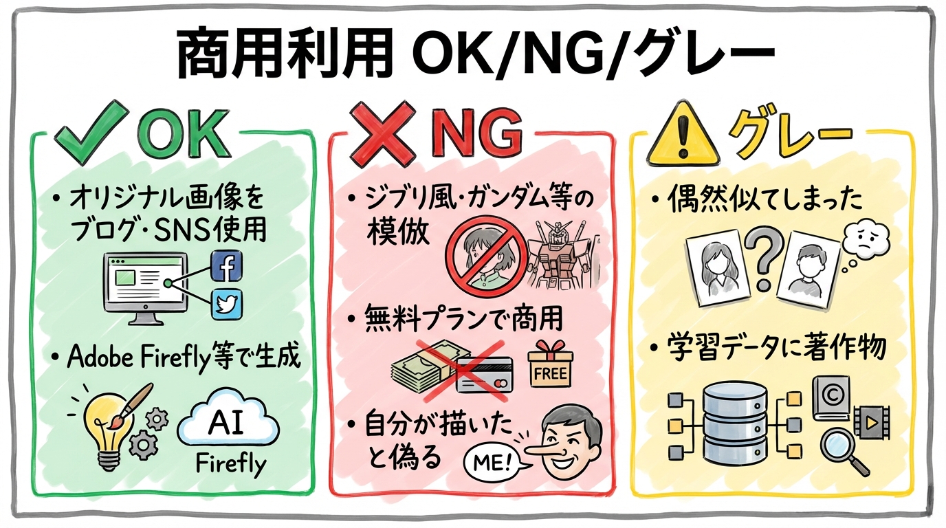 商用利用OK-NG-グレー