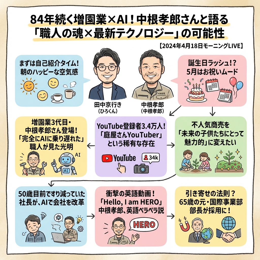 84年続く増園業×AI！中根孝郎さんと語る「職人の魂×最新テクノロジー」