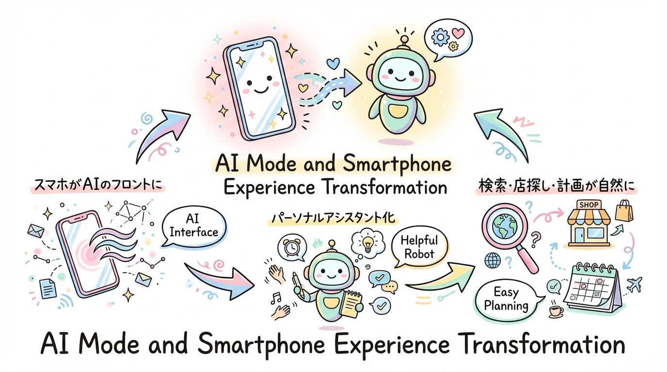 AIモードとスマホ体験の変化 グラレコ
