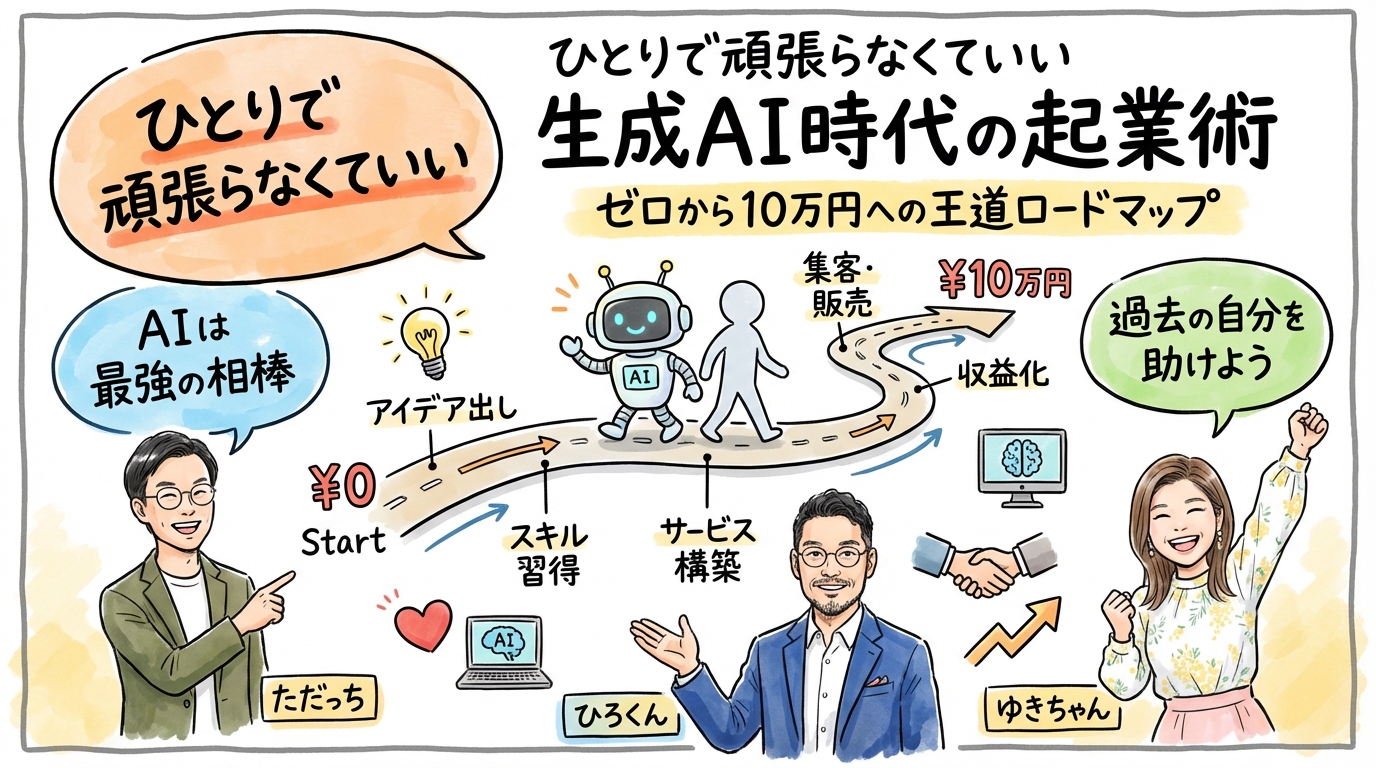 生成AI時代の起業術 全体図