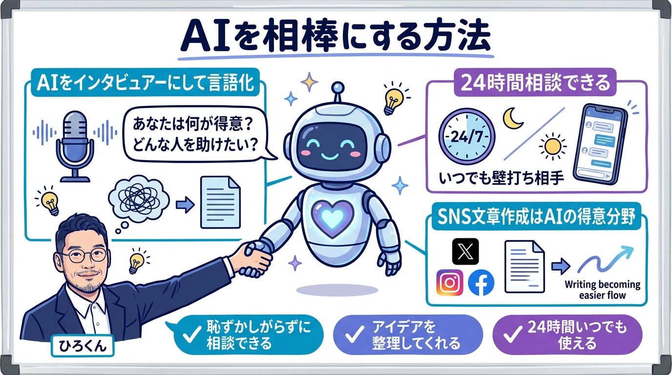 AIを相棒にする方法