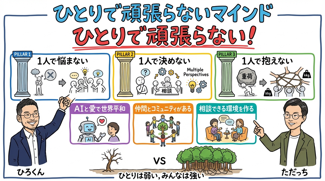 ひとりで頑張らないマインドセット