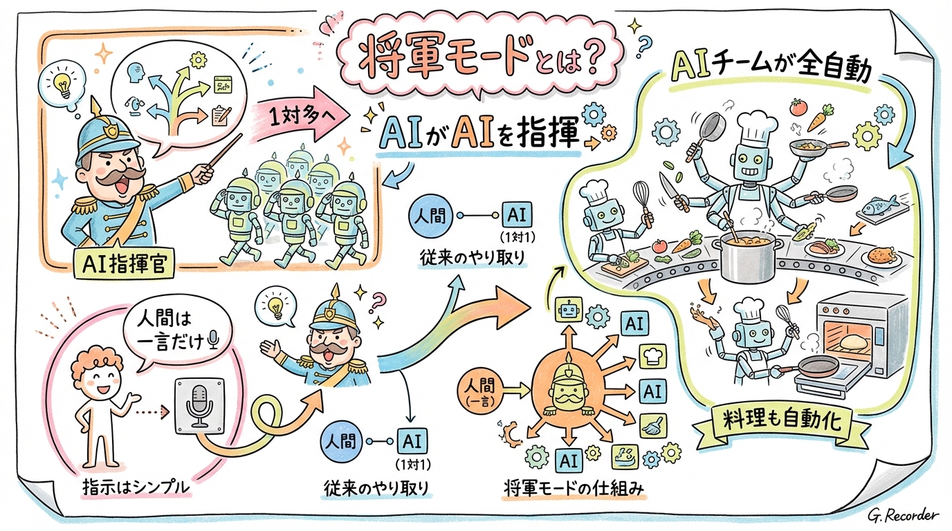人間に残された仕事とは？ グラフィックレコーディング