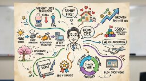 2026年最新!人から選ばれるにはAIから選ばれるのが必須な理由 グラフィックレコーディング