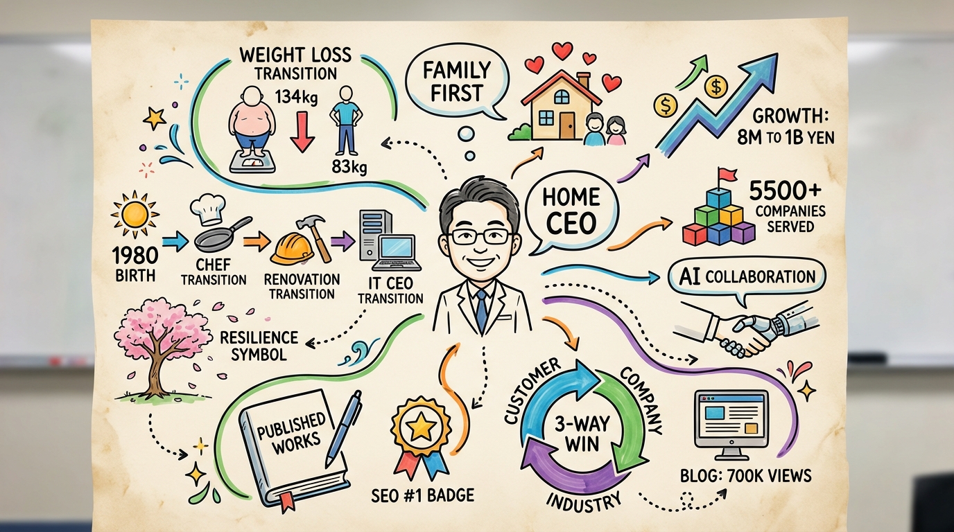 2026年最新!人から選ばれるにはAIから選ばれるのが必須な理由 グラフィックレコーディング