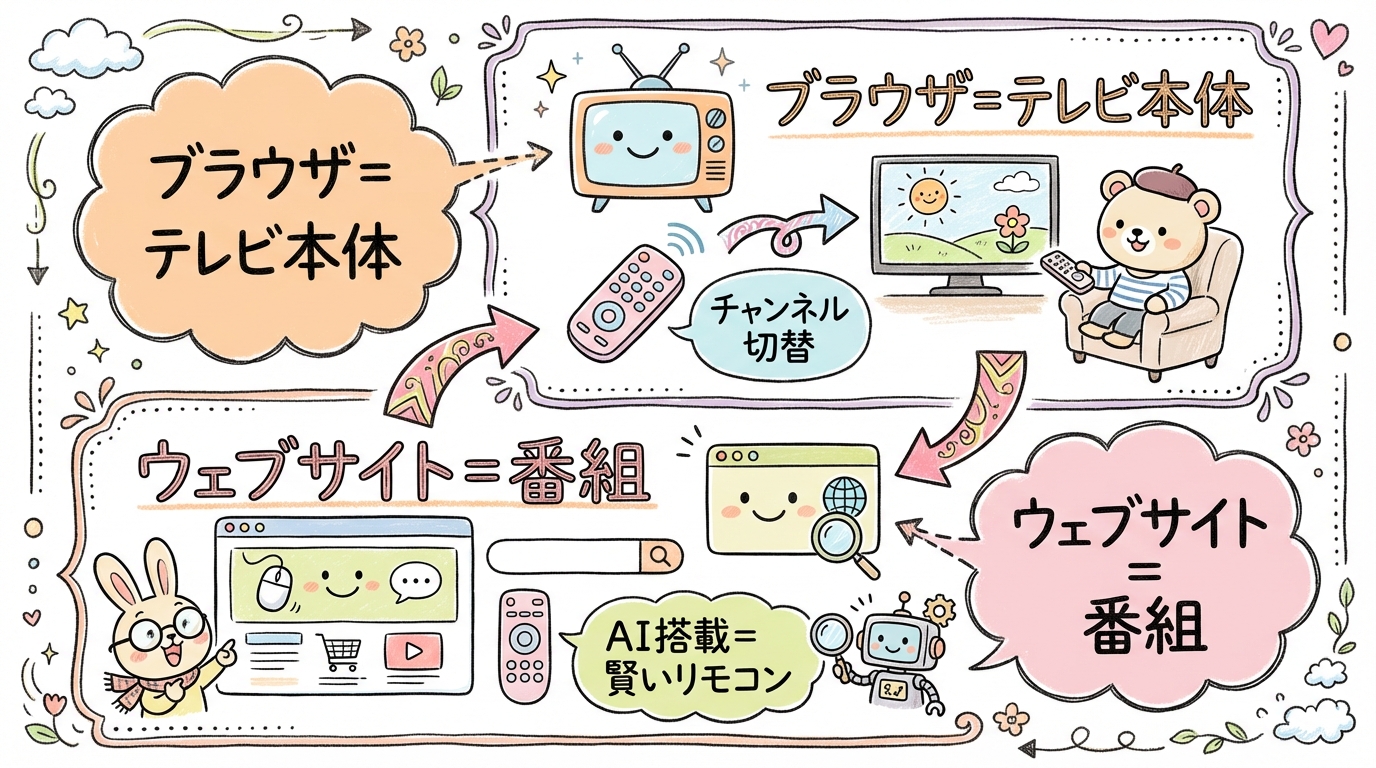 Project Mariner AIブラウザの正体 グラレコ図解