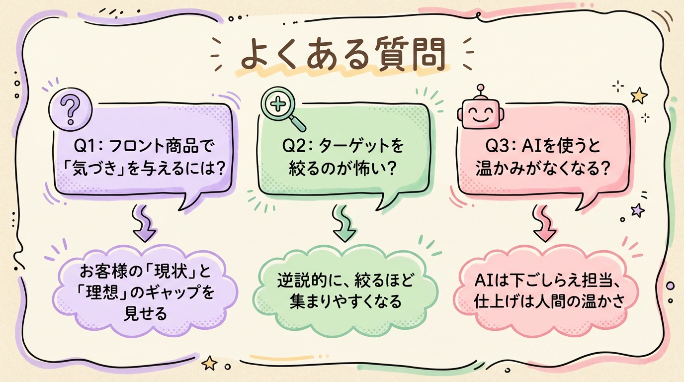 よくある質問(FAQ)の図解
