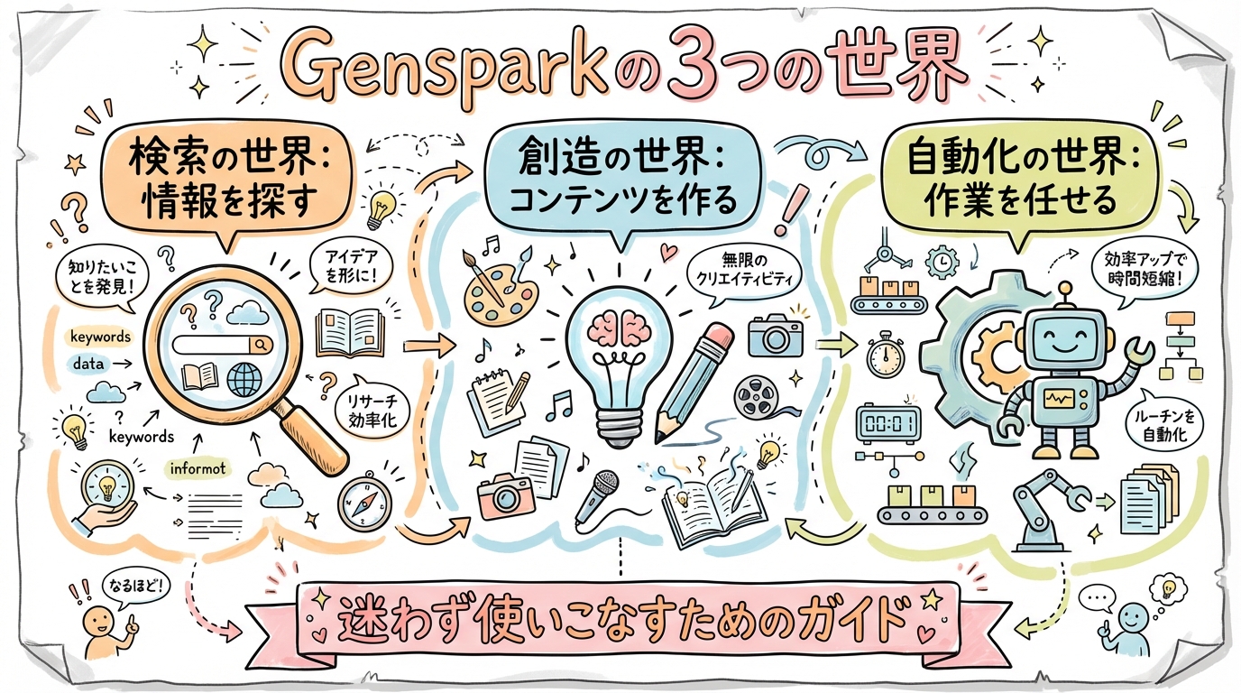 AIは「万能調理器具」!大事なのは食材とゴール設定の図解