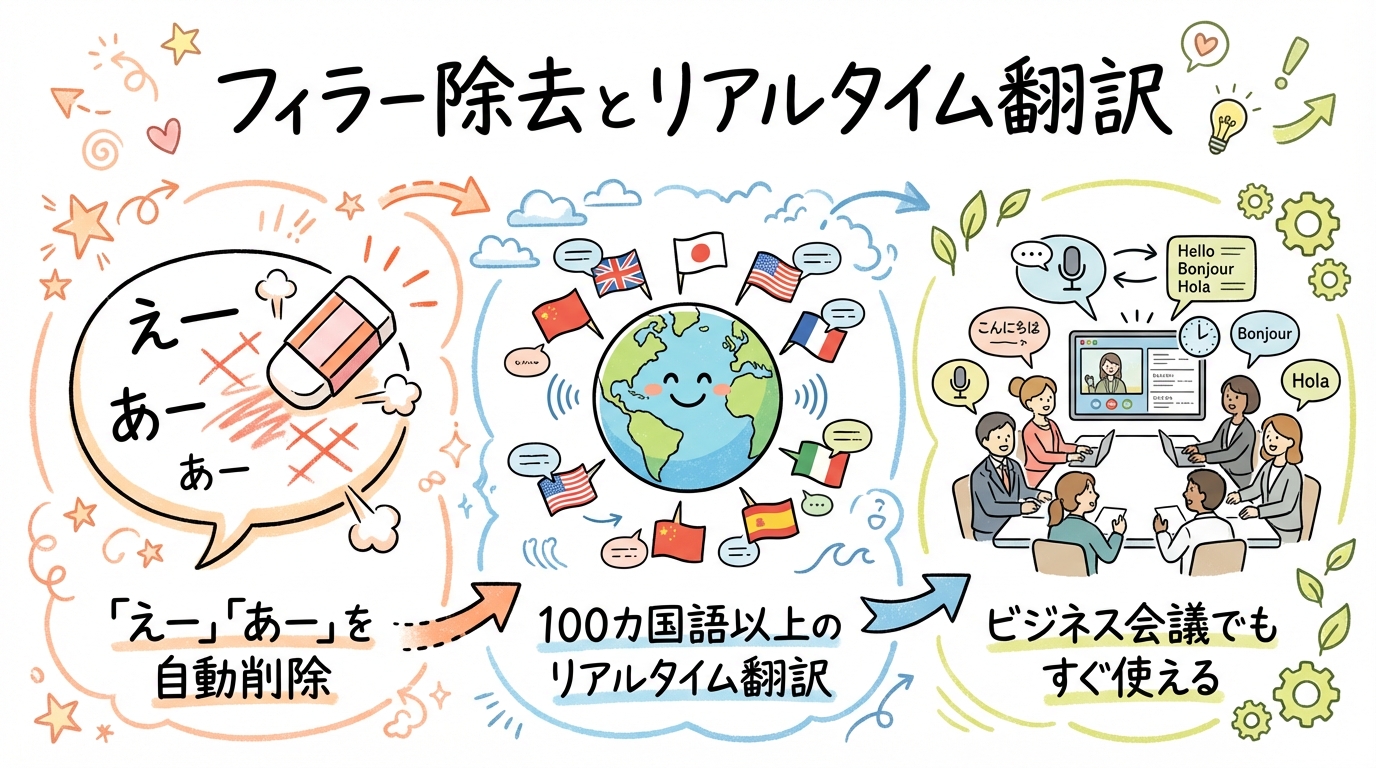 【比較レビュー】SpeaklyはChatGPTの音声入力より高性能か?の図解