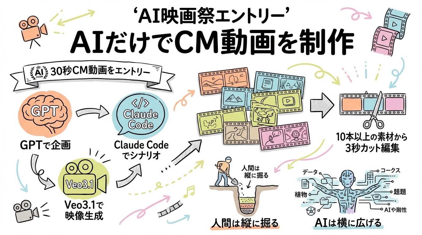 AI映画祭エントリー グラレコ