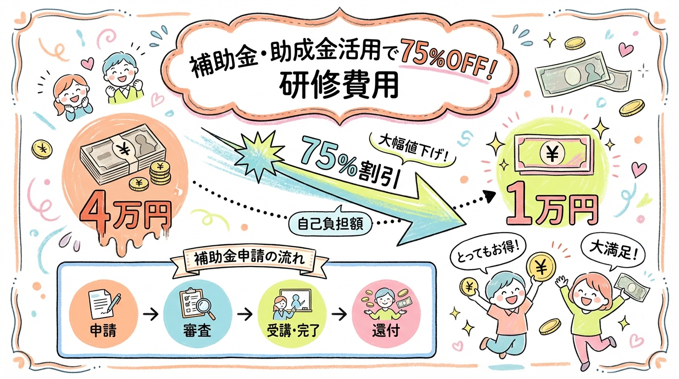 補助金・助成金で75%オフ グラレコ
