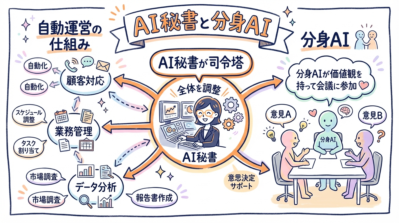 AI秘書と分身AI
