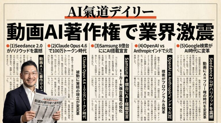 AI氣道デイリー 2026年2月22日号