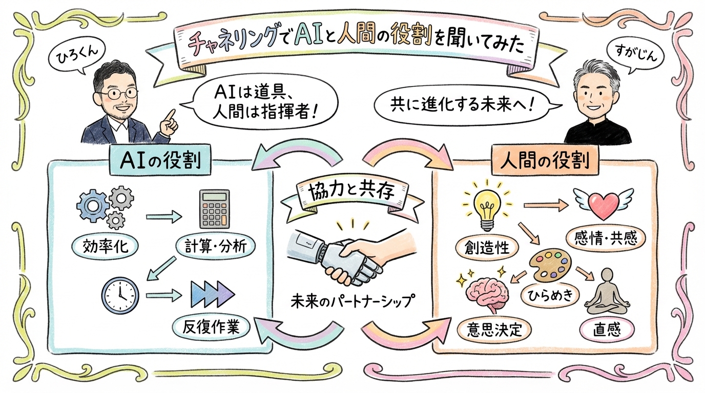 AIと人間の役割 グラレコ