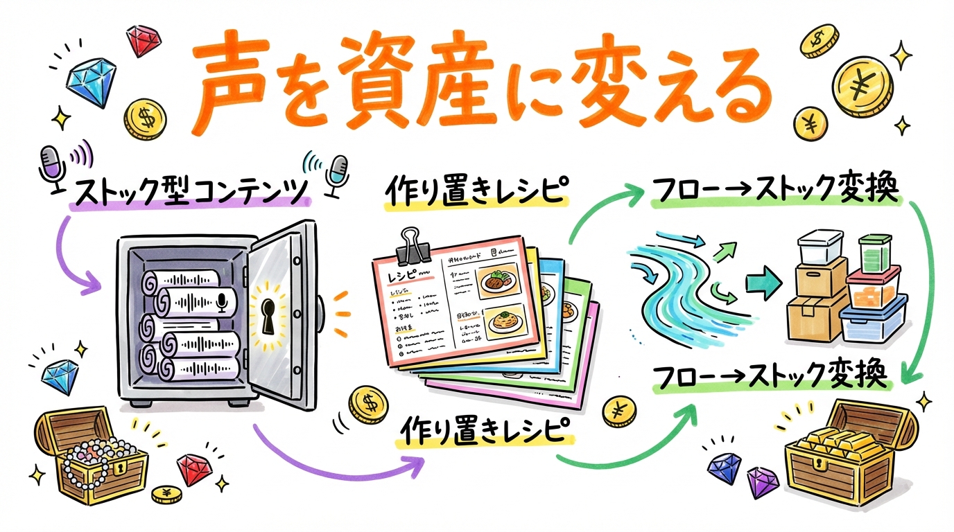 声を資産に変えるAI共創術 グラレコ