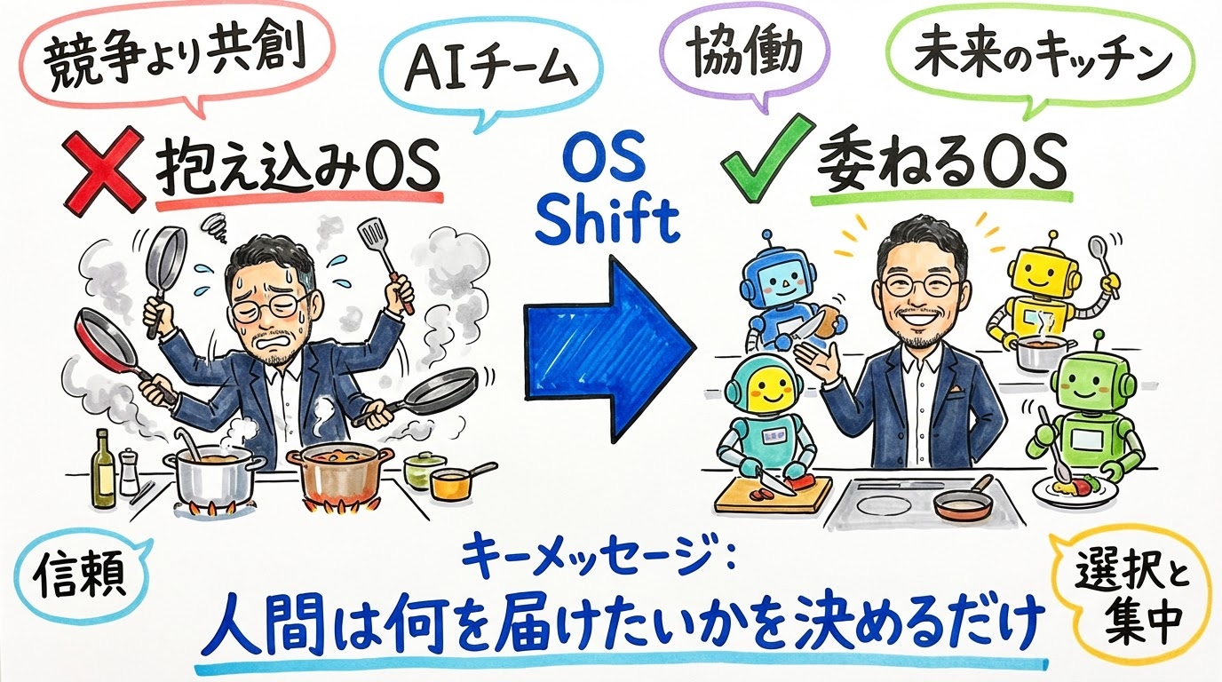 コラム：抱え込みOSから委ねるOSへの転換