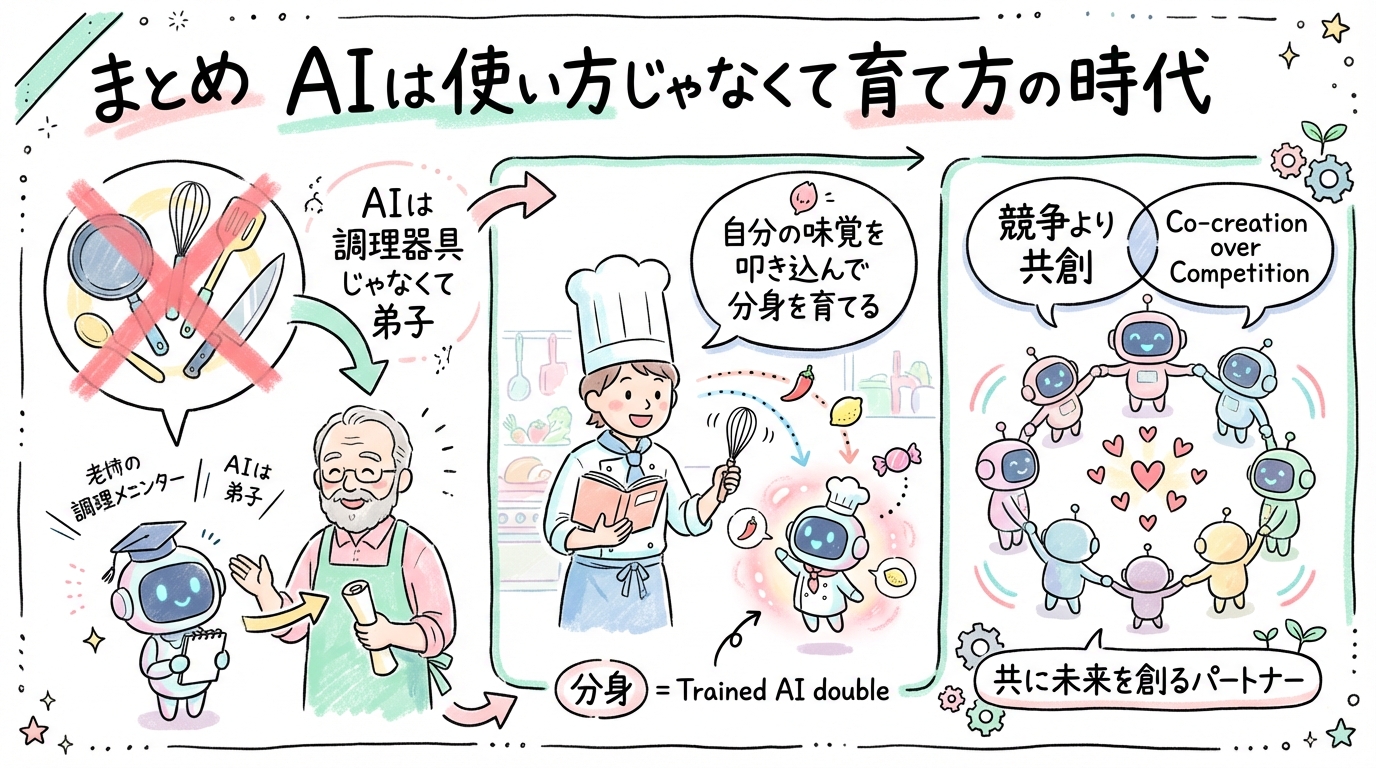 AIは使い方じゃなくて育て方の時代