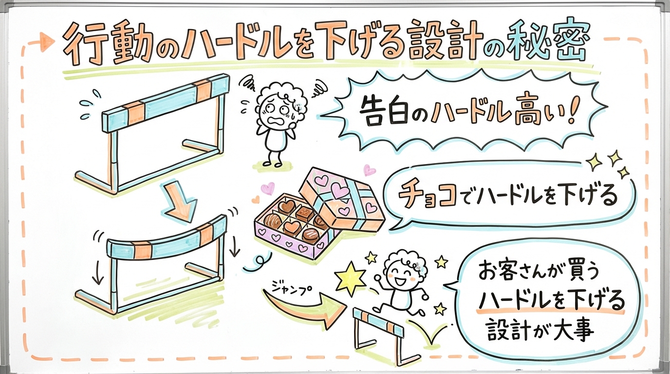 行動のハードルを下げる設計の秘密