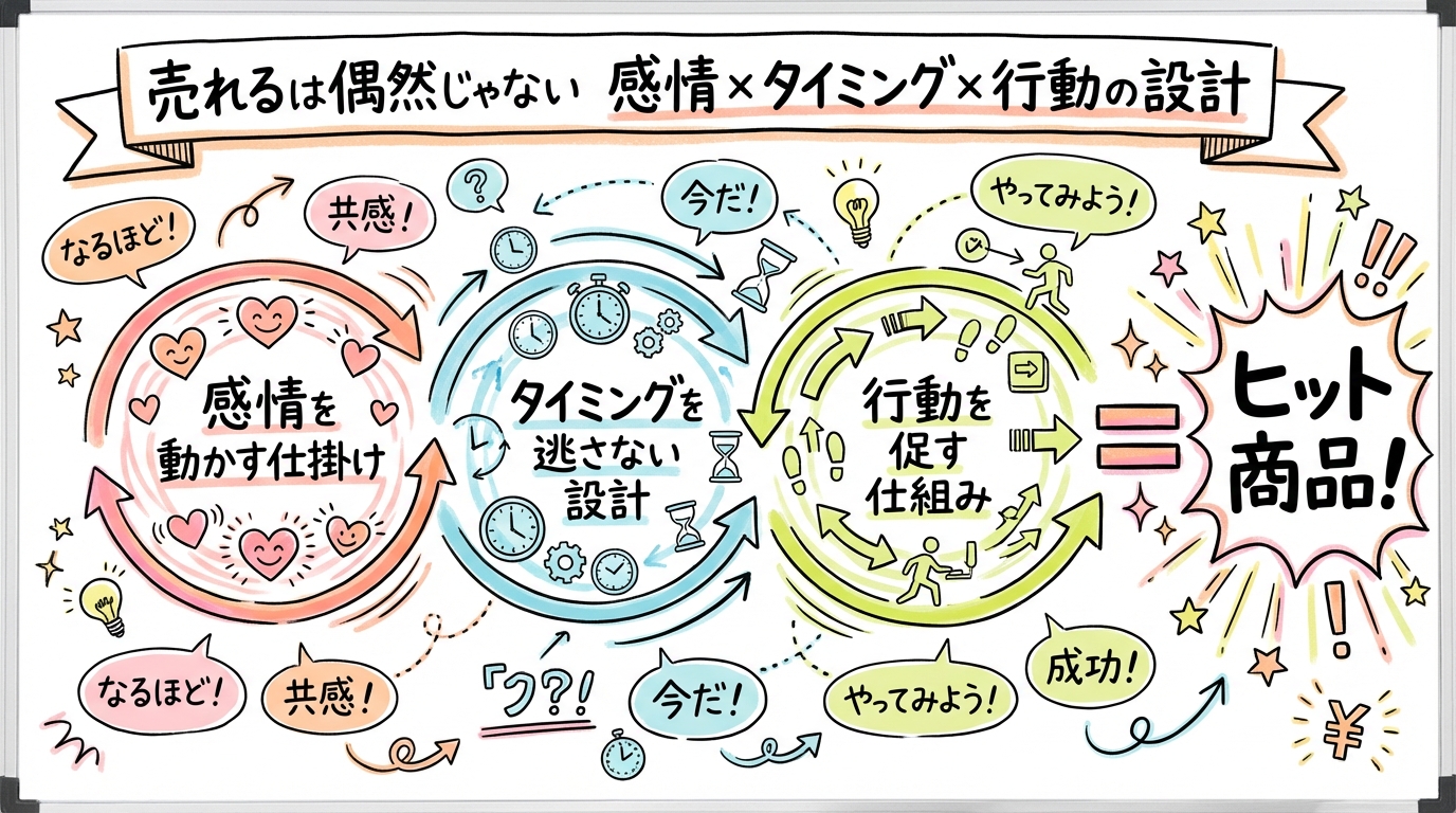 売れるは偶然じゃない 感情×タイミング×行動の設計