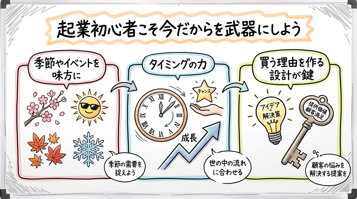 起業初心者こそ今だからを武器にしよう