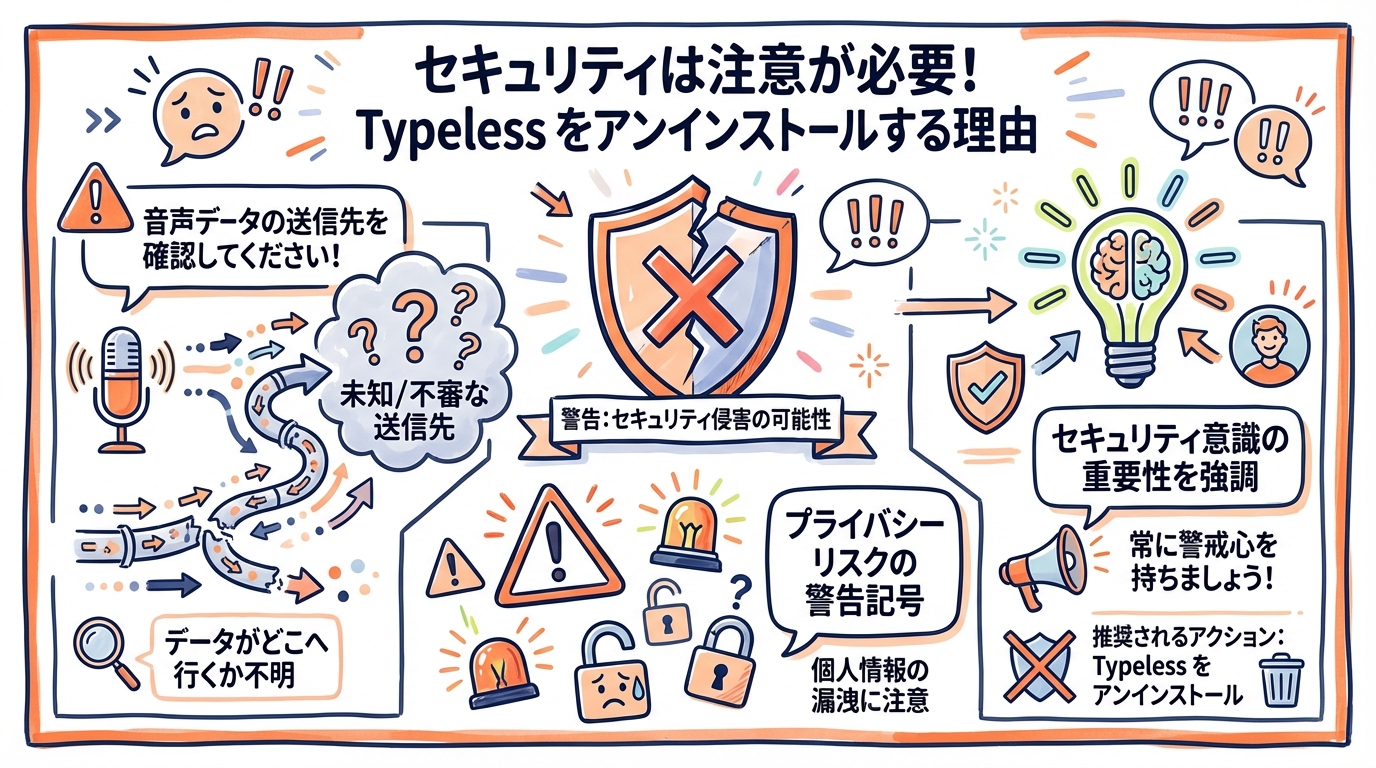 セキュリティは要注意