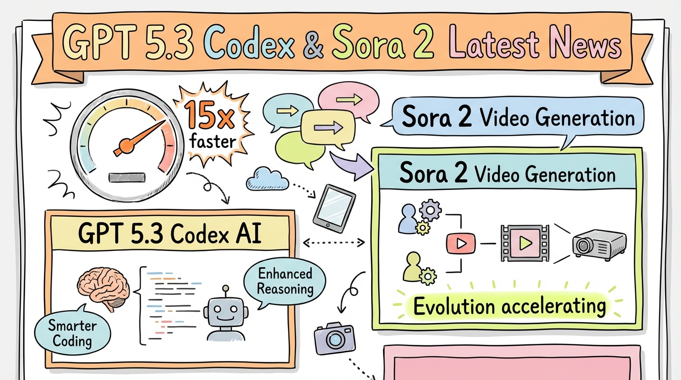 生成AI最新ニュース GPT5.3とSora2