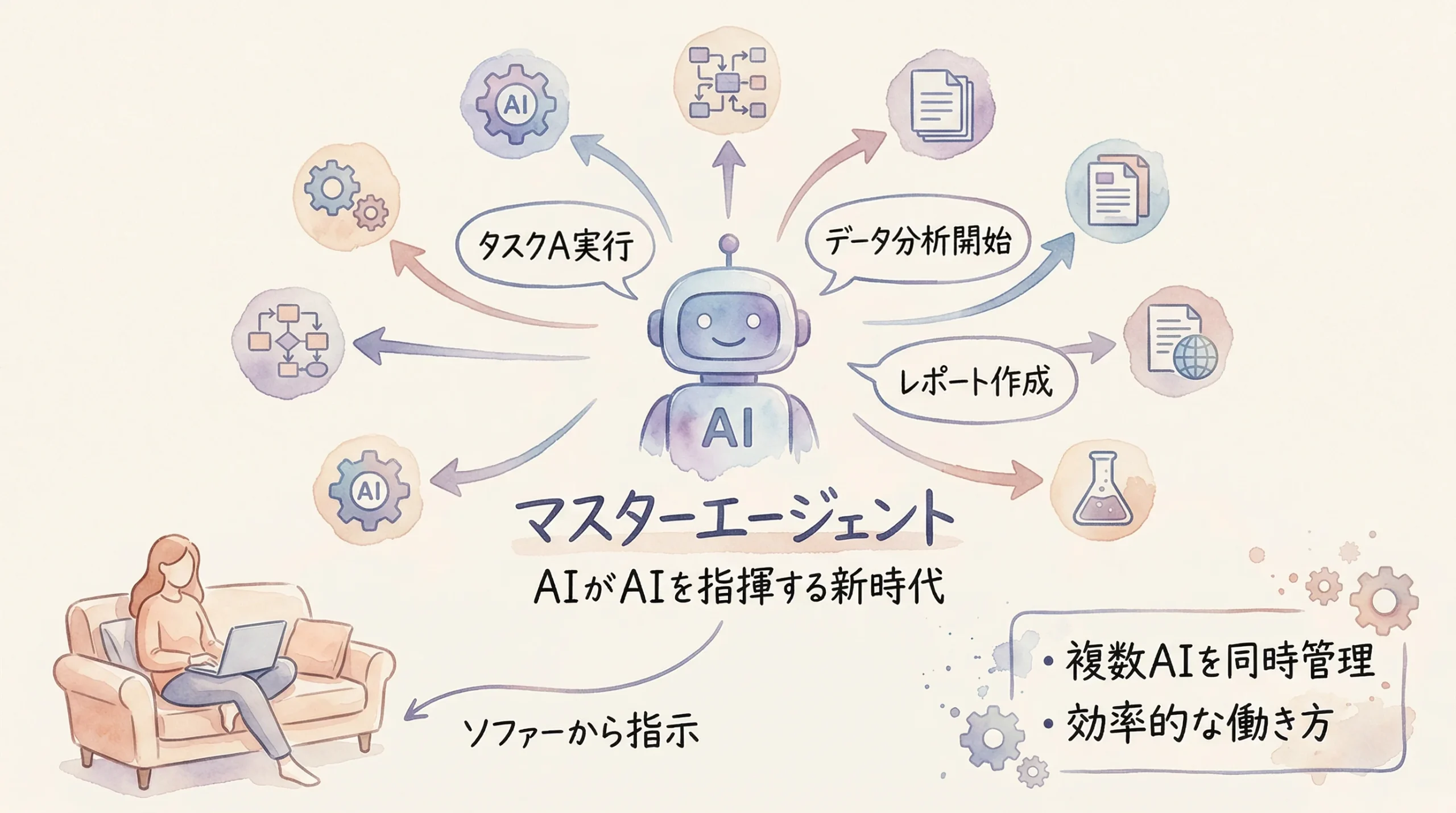 マスターエージェントの仕組み