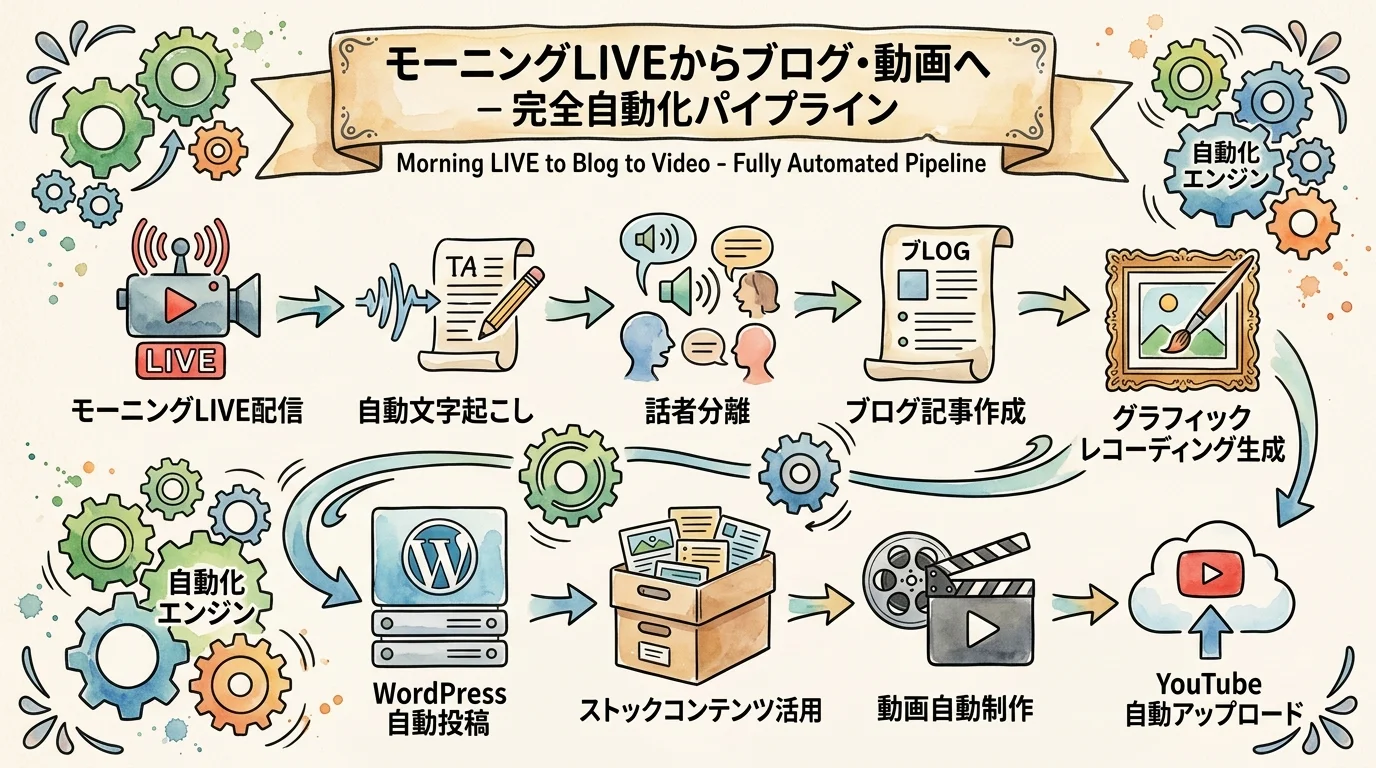 全自動パイプラインの仕組み