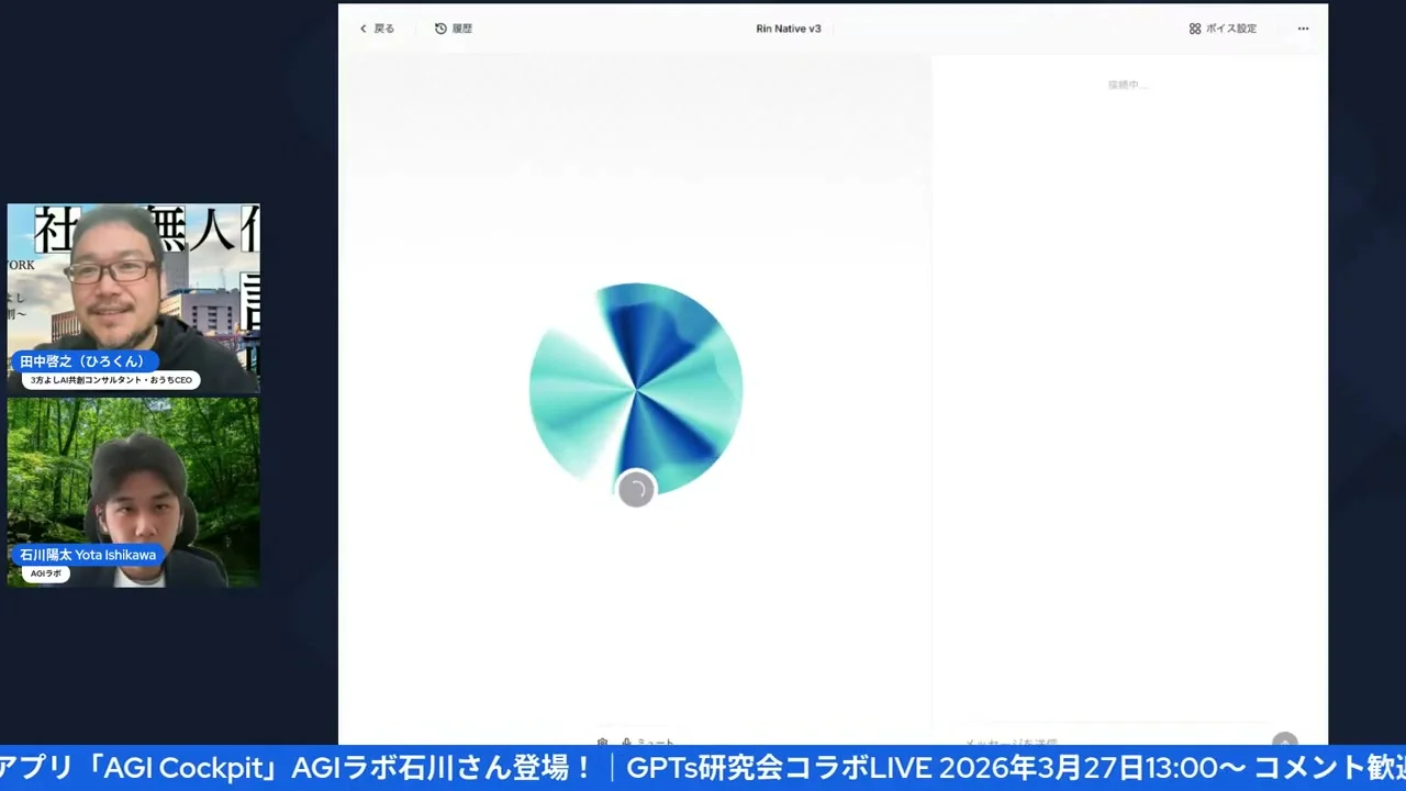 電話デモの様子