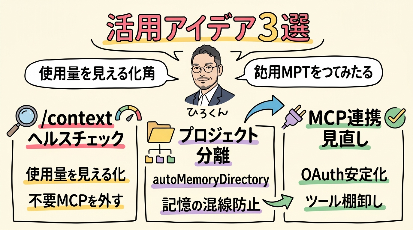 活用アイデア3選 図解