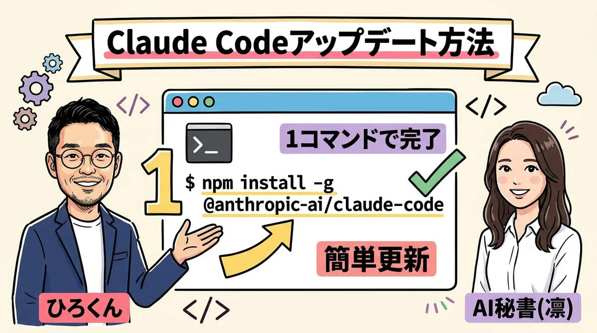 アップデート方法 図解