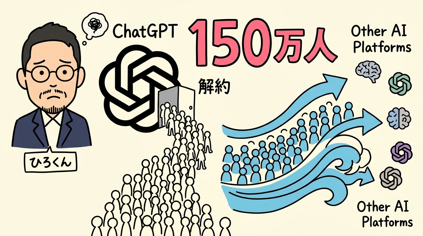 QuitGPT解約150万人