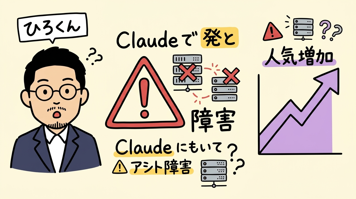 Claude大規模障害