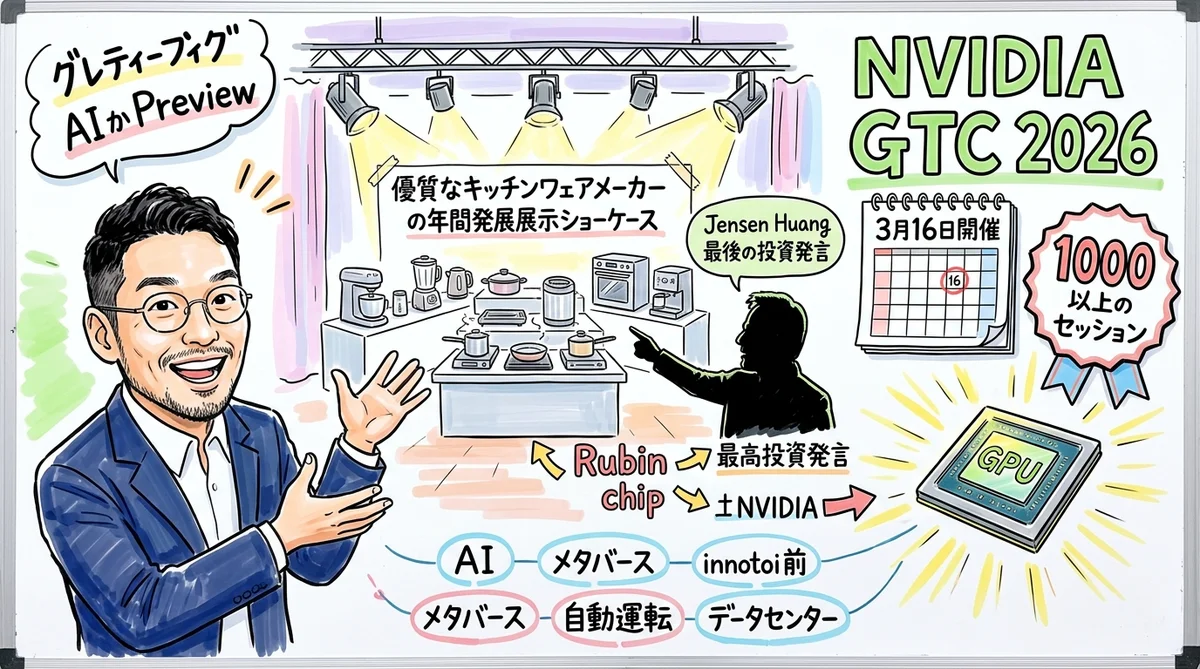 NVIDIA GTC 2026 グラレコ