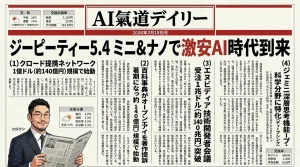 AI氣道デイリー 2026年3月18日号
