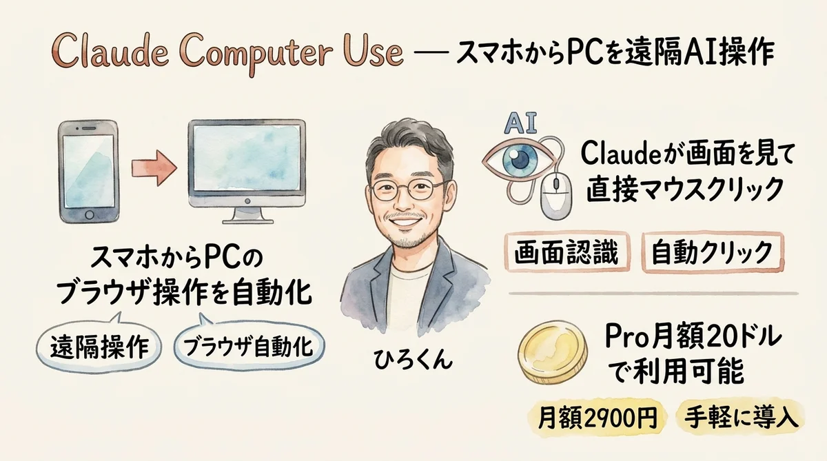 Claude Computer Use解説グラレコ