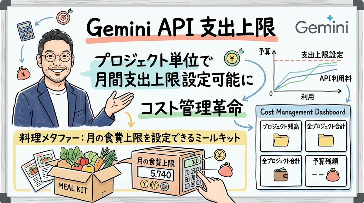 Gemini API Spend Caps グラレコ