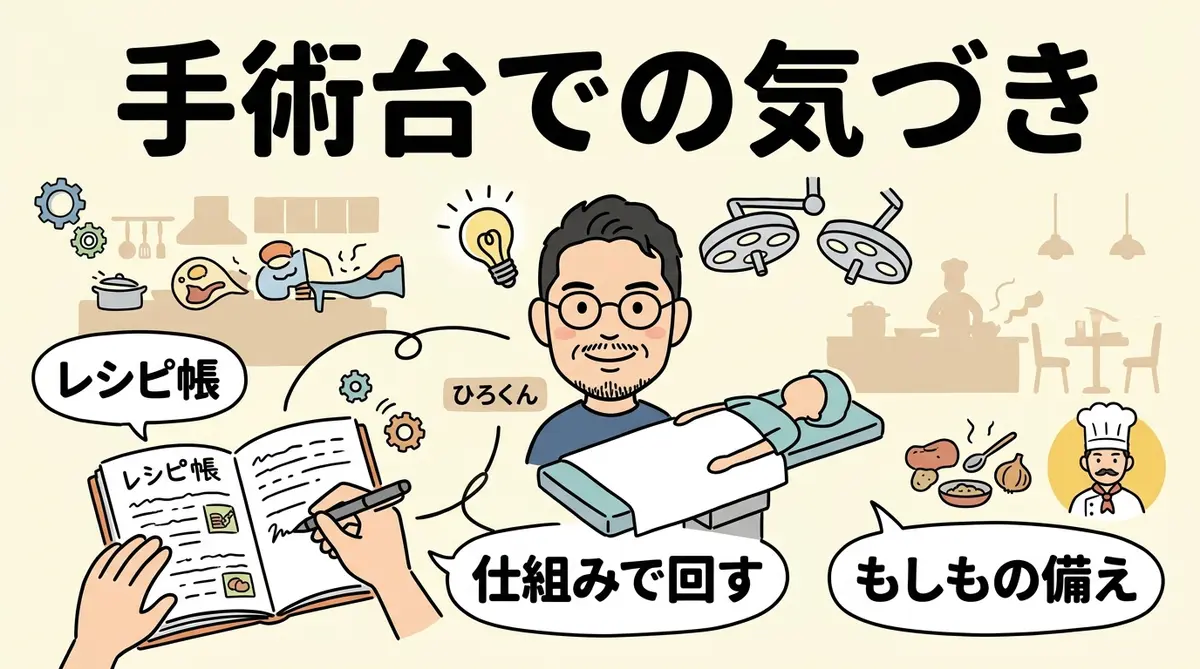 手術台での気づき グラレコ