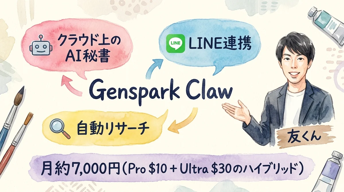 Genspark Clawとは