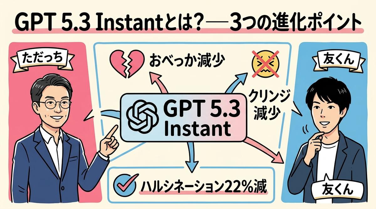 GPT 5.3 Instantとは グラレコ