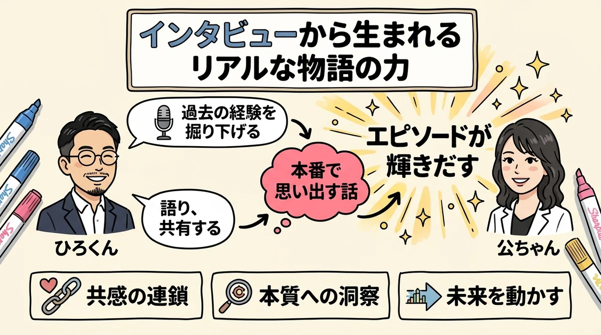 インタビューで湧き出る グラレコ図解