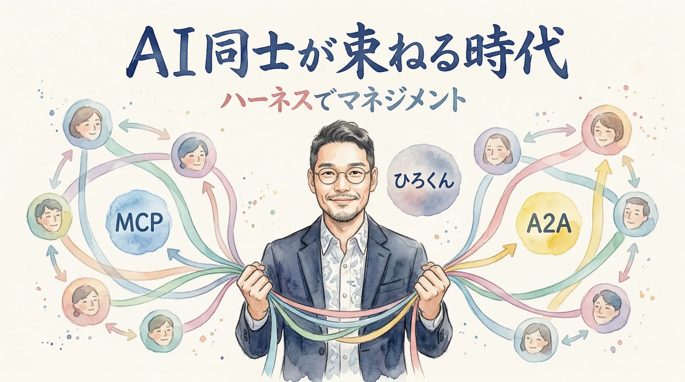 AI同士が束ねる時代 ハーネスはマネジメントそのもの