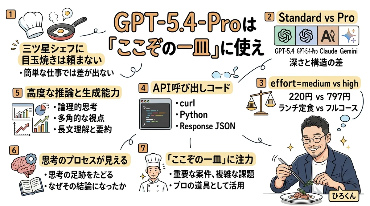 GPT-5.4-Pro活用ガイド全体図解
