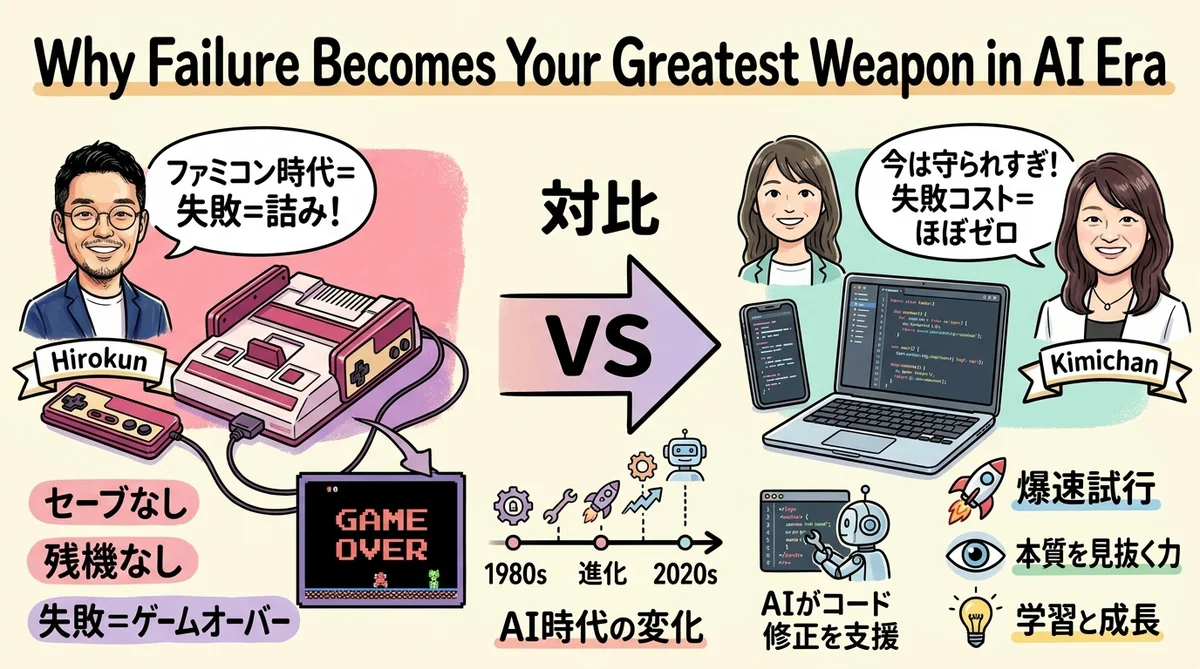 AI時代の失敗の価値 グラレコ