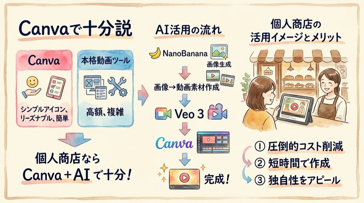 Canvaで十分説 グラレコ