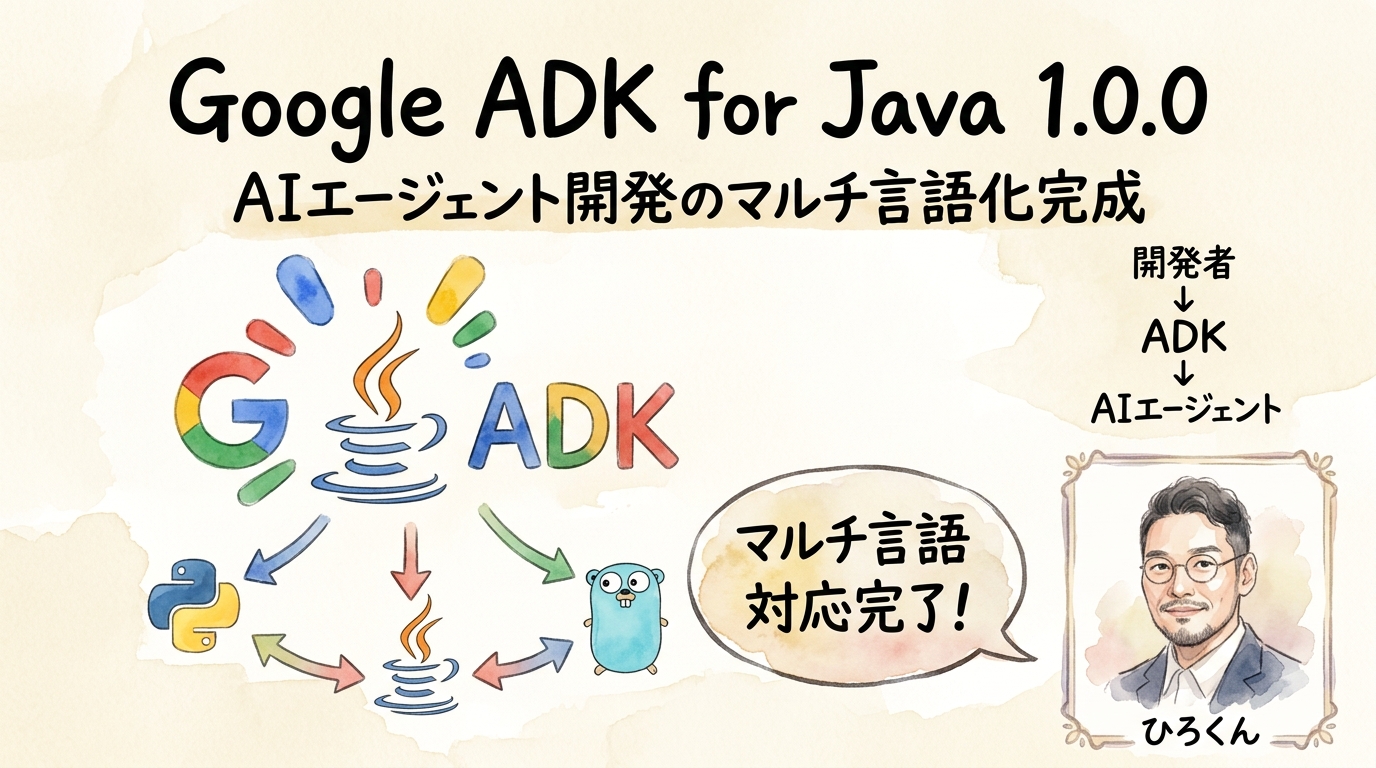 Google ADK for Java解説グラレコ