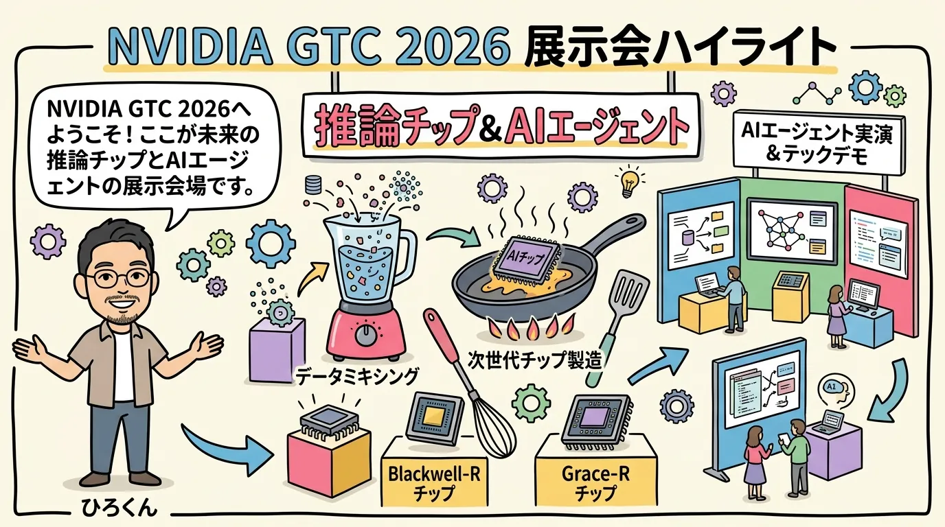 NVIDIA GTC 2026 推論チップとAIエージェント