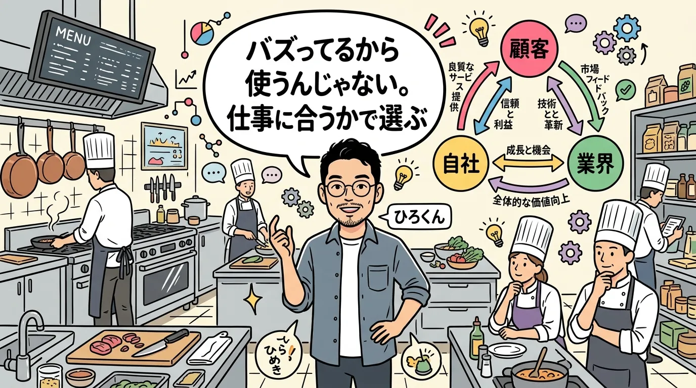 ひろくんコラム 仕事に合うかで選ぶ三方よし