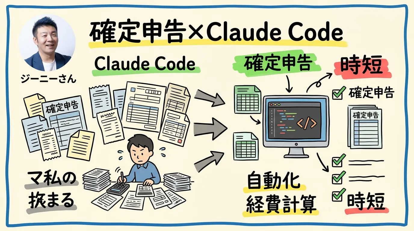 確定申告をClaude Codeで効率化 グラレコ
